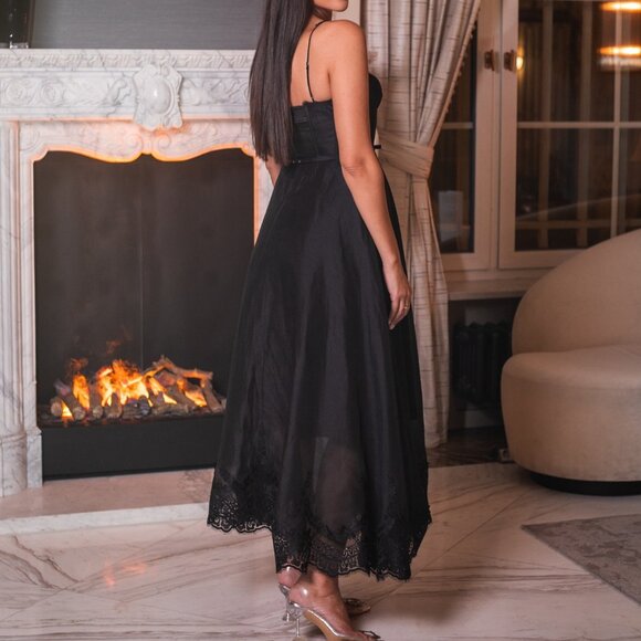 Zimmermann Lace-Trim Corset Picnic Dress - Picture 2 of 12